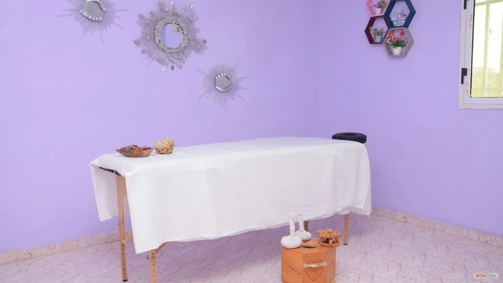 Espace de soin calme et confidentiel chez FyraCare